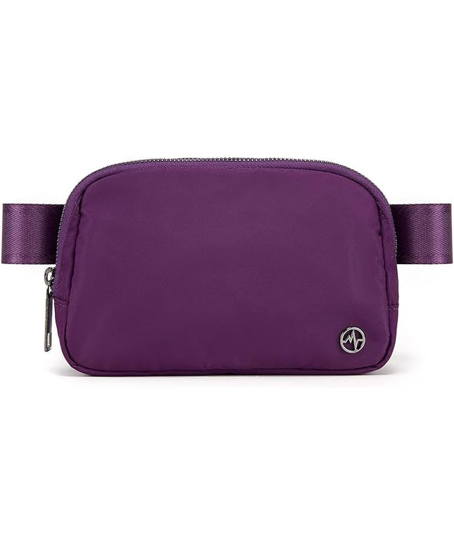 Pander Cross Body Fanny Pack for Women, Fashion Waist Packs, Crossbody Bags, Belt Bag with Adjustable Strap (Dahlia).