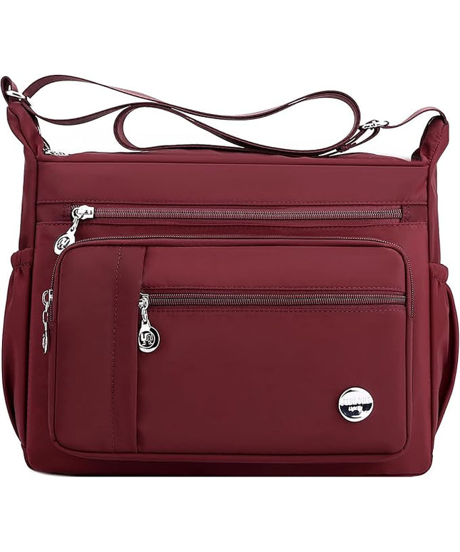 MINTEGRA Women Shoulder Handbag Roomy Multiple Pockets Bag Ladies Crossbody Purse Fashion Tote Top Handle Satchel