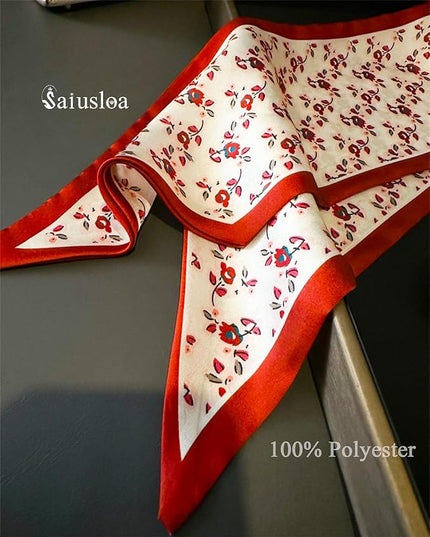 Purse Scarf For Handbags Head Scarves For Women's Hair Bags Scarfs Long Skinny Scarves Fashion Silky