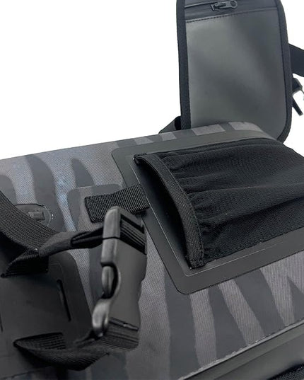 Eco-Friendly Dry Backpack Dry Bag with removable waist strap. Comfortable, extremely durable, and 30L size.
