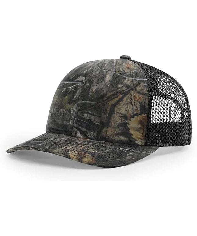 Richardson 112 Trucker Hat - Premium Adjustable Snapback Hat - Structured Six Panel Richardson Blank Caps
