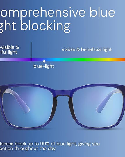 livho Gaming Blue Light Blocking Glasses for Better Sleep, Premium Night Driving, Computer Blockers for Man & Woman