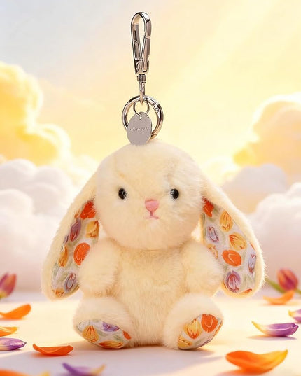 Rabbit Keychain for Backpack, Cute Keychain Bag Charms for Women