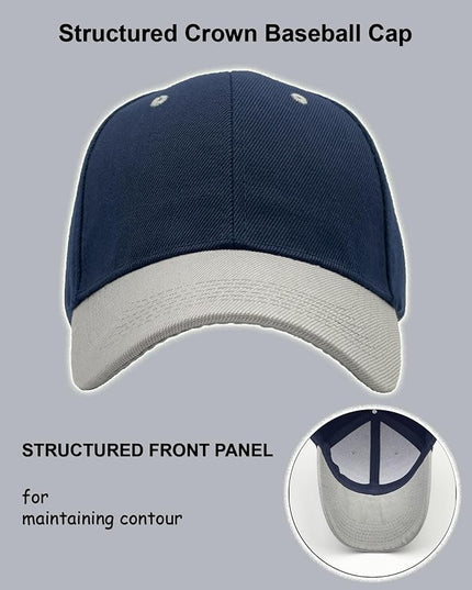 Utmost Structured Baseball Cap with Adjustable Closure - Performance Hat for Outdoor Activities
