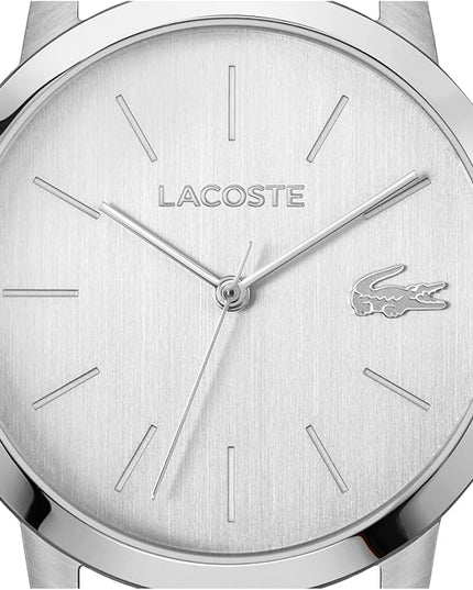Lacoste.12.12 Metropole Men's 3H Quartz Watch, Stainless Steel Bracelet - Classic, Stylish Timepice - Gift for Him