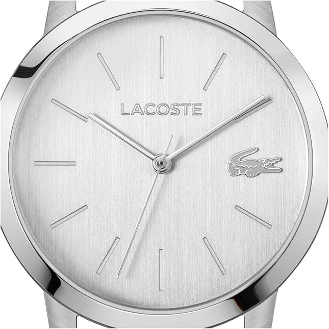 Lacoste.12.12 Metropole Men's 3H Quartz Watch, Stainless Steel Bracelet - Classic, Stylish Timepice - Gift for Him