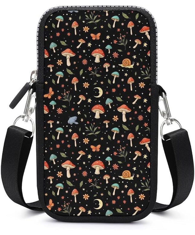 Small Crossbody Bags for Men, Cool Lightweight Sling Phone Pouch, Slim Cell Phone Purses