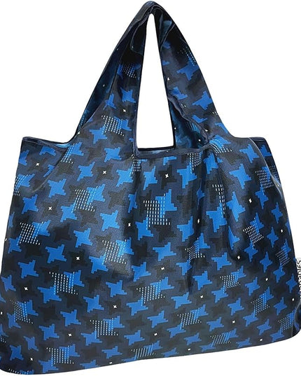 allydrew Large Foldable Tote Nylon Reusable Grocery Bags