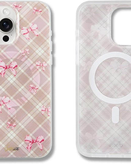 Sonix Protective Phone Case for iPhone 15 Pro Max | Compatible with Magsafe | 10ft Drop Tested | Clueless Pink