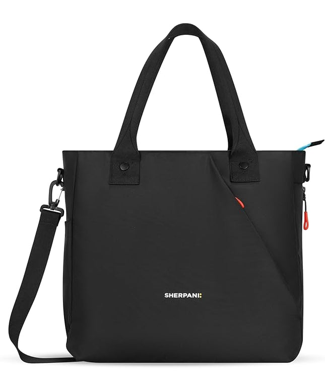 Sherpani Jetsetter, 15" Laptop & Tablet Business Work Tote with Removable Shoulder Strap, 16L Travel Crossbody Bag