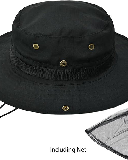 Sun Hats for Men Women Bucket Hat UPF 50+ Boonie Hat Foldable UV Protection Hiking Beach Fishing Summer Safari