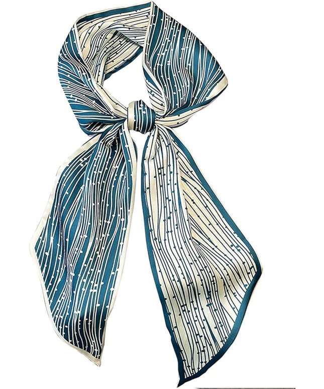Dailyacc Hair Scarf for Women Fashion Silky Satin Headscarf Wrap Breathable Lightweight Neck Scarves For Handbag