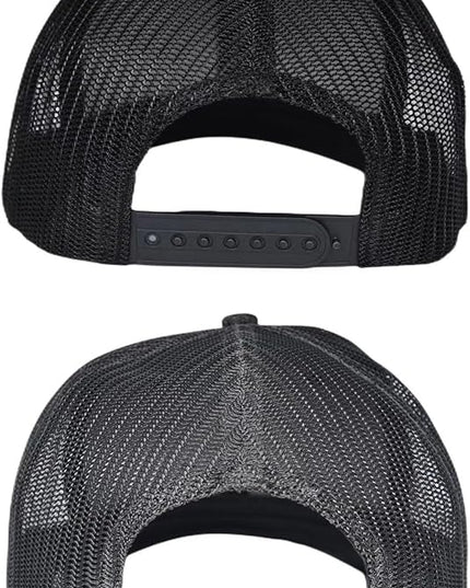 CYGTE XXL Plus Size Trucker Hat Snapback Baseball Cap- Big Head Fit Up to Size 8 Men's Mesh-Back Ball Cap