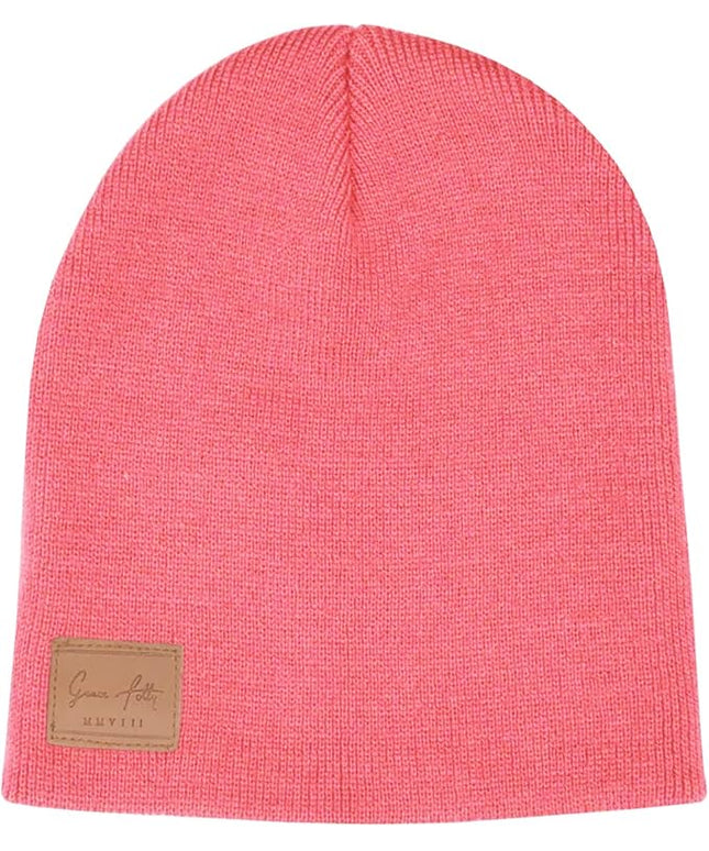 Grace Folly Knit Beanie Hat Cap for Men or Women