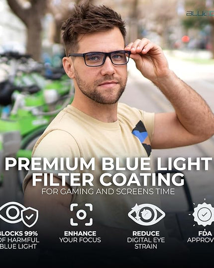 Blue Light Blocking Glasses For Men/Women Anti-Fatigue Computer Monitor Gaming Glasses Reduce Eye Strain Game Glasses