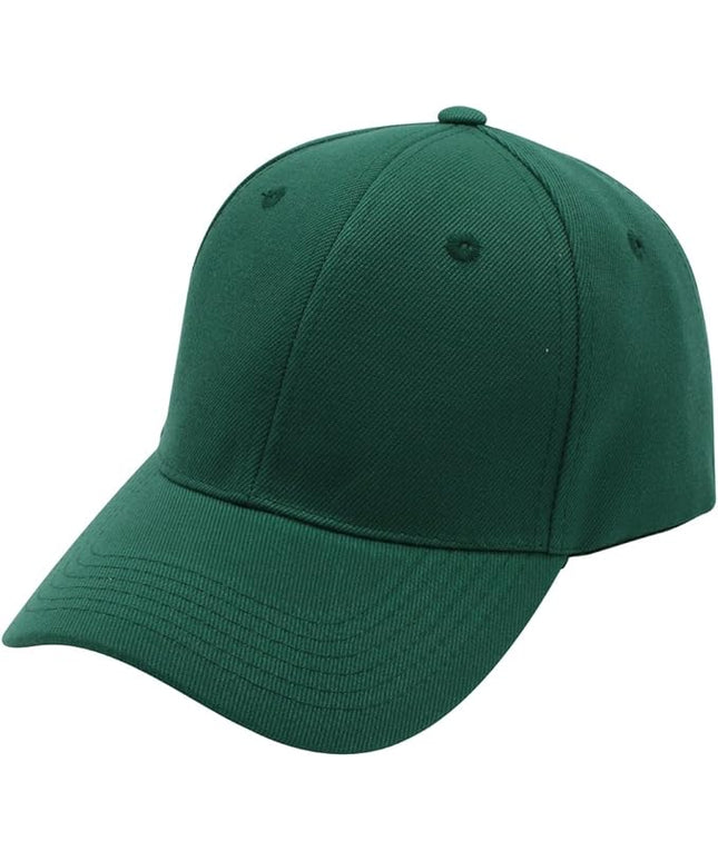 Top Level Baseball Cap Men Women - Classic Adjustable Plain Hat
