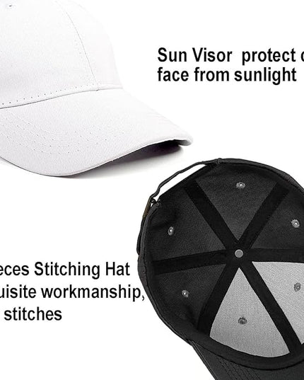 4 Pieces Toddler Baseball Hat Kid Baseball Cap Washed Cotton Adjustable Caps Hats for Boys Girls