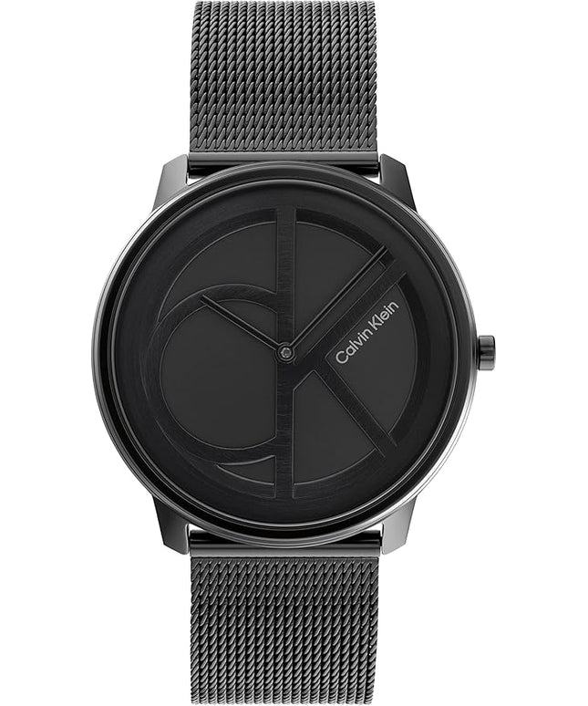 Calvin Klein Women's CK Iconic - 35mm 2H Quartz Watch - Stainless Steel Mesh Bracelet - Water Resistance 30 Meters – Premium Fashion Timepiece for Everyday Style - Gift for Her