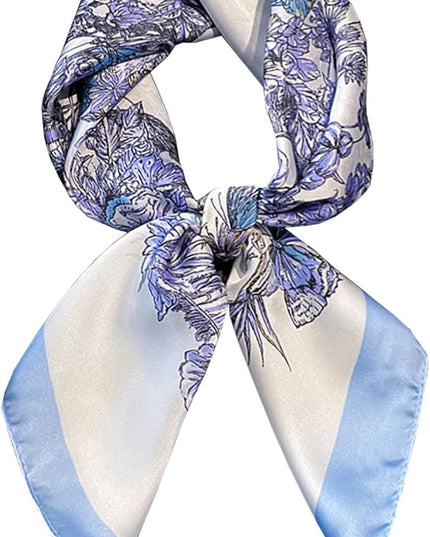 Satin Bandana Headscarf for Women Silky Hair Scarves for Fashion Lightweight