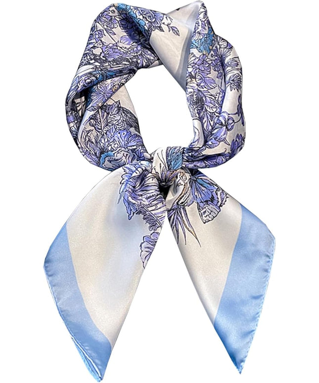 Satin Bandana Headscarf for Women Silky Hair Scarves for Fashion Lightweight