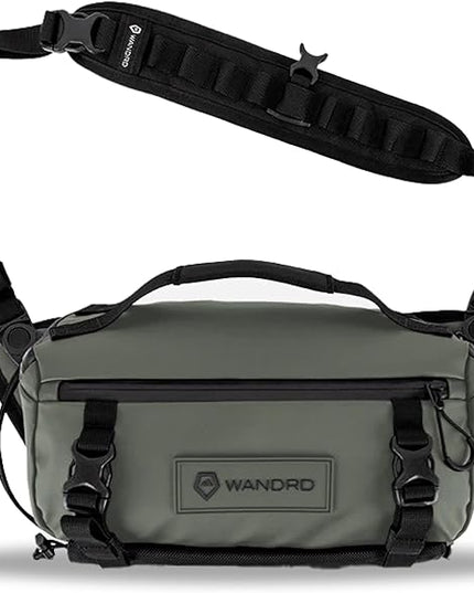 WANDRD ROGUE V1 6L Sling: Compact Camera Sling and Crossbody Bag with Fast Access, 3-Way Carry– Lightweight Everyday Bag Great for Travel, Photography, and Daily Use (Wasatch Green)