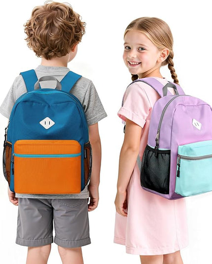 STEAMEDBUN Kids Backpack Boy 4-6, Boys Backpack for Elementary Kindergarten School - 15inch