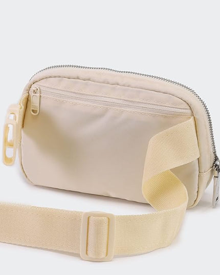 Pander Unisex Belt Bag Fanny Pack for Women with Adjustable Strap, Small Waist Pouch for Workout Running Traveling Hiking