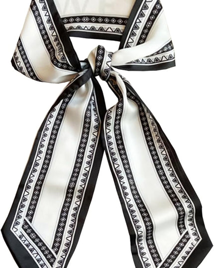 Purse Scarf For Handbags Head Scarves For Women's Hair Bags Scarfs Long Skinny Scarves Fashion Silky
