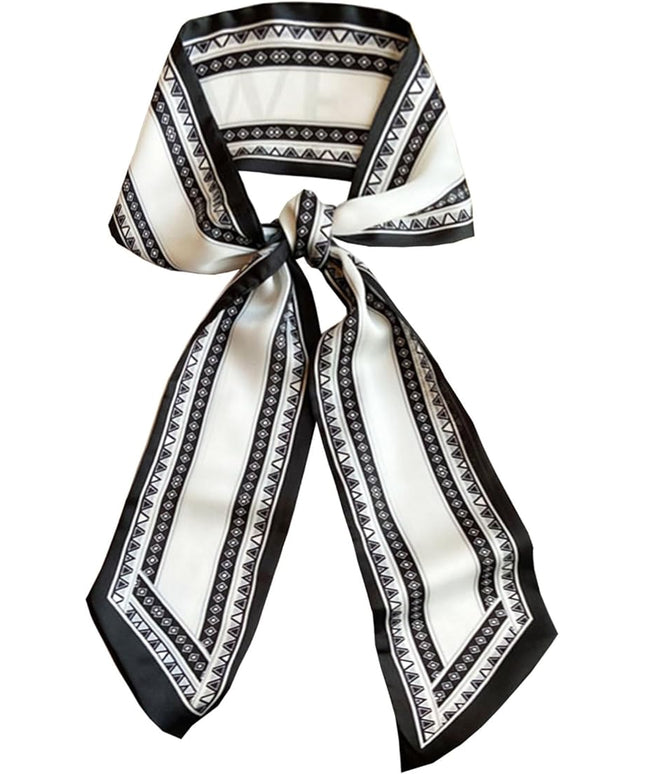 Purse Scarf For Handbags Head Scarves For Women's Hair Bags Scarfs Long Skinny Scarves Fashion Silky