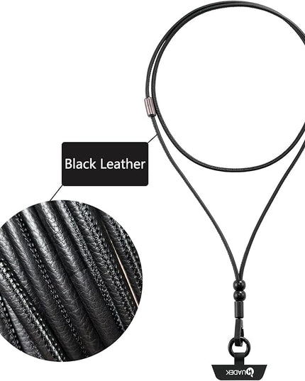 leather phone strap-leather phone wrist strap 2-in-1 Dual-purpose removable