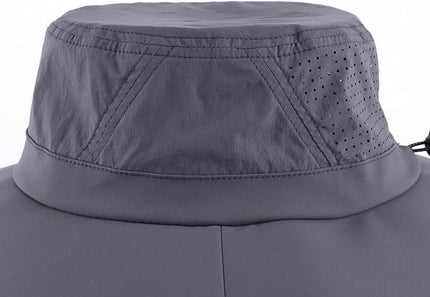 Home Prefer UPF 50+ Sun Hats for Men Women Foldable Wide Brim Fishing Hat Quick Dry Summer Outdoor Garden Safari Bucket Hat