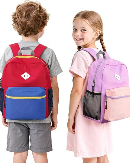 STEAMEDBUN Kids Backpack Boy 4-6, Boys Backpack for Elementary Kindergarten School - 15inch