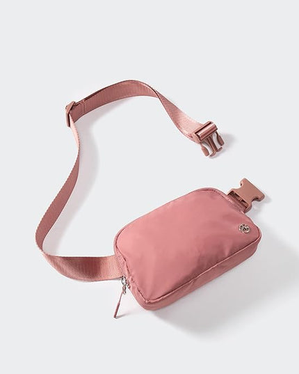 Pander Unisex Belt Bag Fanny Pack for Women with Adjustable Strap, Small Waist Pouch for Workout Running Traveling Hiking