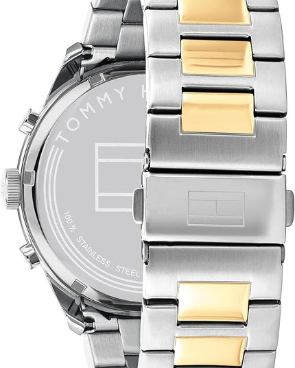 Tommy Hilfiger Men's Multifunction Watch – Stainless Steel, Classic Quartz Timepiece