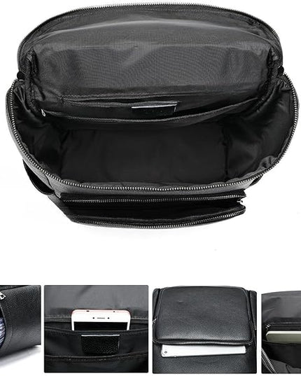 Waterproof Laptop Backpack for Work Travel School Durable Carryall Casual Daypack Business Commuter Gift Box (Black)