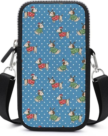 Small Crossbody Bags for Men, Cool Lightweight Sling Phone Pouch, Slim Cell Phone Purses