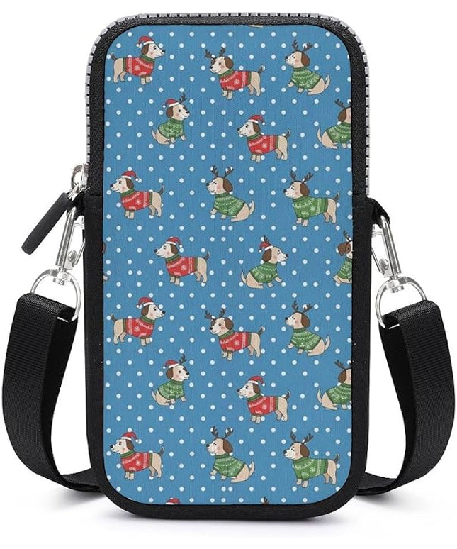 Small Crossbody Bags for Men, Cool Lightweight Sling Phone Pouch, Slim Cell Phone Purses