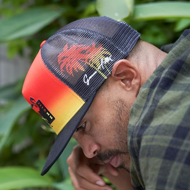 Grace Folly Trucker Hat for Men & Women. Snapback Mesh Caps