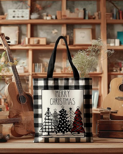 Horaldaily Canvas Tote Bag,Reusable Shoulder Tote Bag for Women Lady Casual Vacation, Shopping, Work, Gym