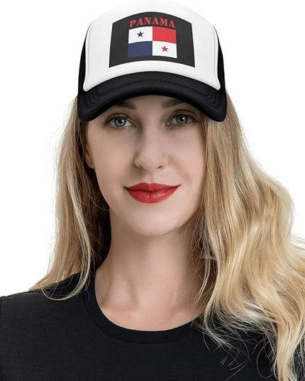 Cute Flag Baseball Cap for Men Women Mesh Trucker Hat Adjustable Patriotic Snapback Baseball Hat for Sports Running
