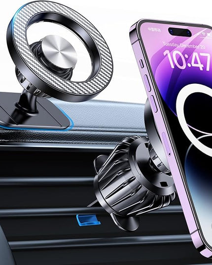 Kaistyle for Magsafe Car Mount【20 Strong Magnets】Magnetic Phone Holder for Car Phone Holder Mount Dash Mounted Holders Cell Phone Holders for Your Car Accessories for Women Men for iPhone 17 16 15 14