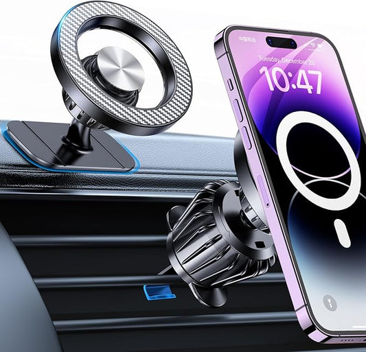 Kaistyle for Magsafe Car Mount【20 Strong Magnets】Magnetic Phone Holder for Car Phone Holder Mount Dash Mounted Holders Cell Phone Holders for Your Car Accessories for Women Men for iPhone 17 16 15 14