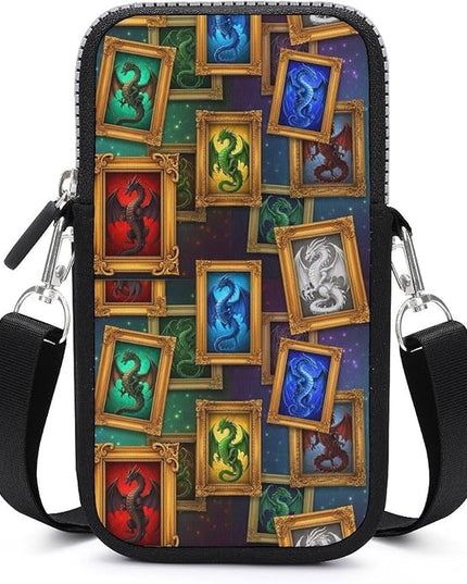 Small Crossbody Bags for Men, Cool Lightweight Sling Phone Pouch, Slim Cell Phone Purses
