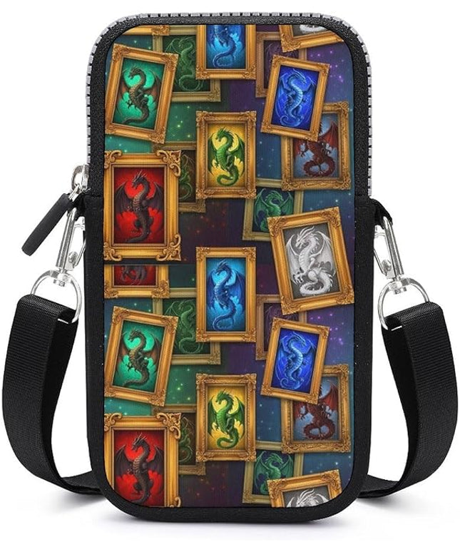 Small Crossbody Bags for Men, Cool Lightweight Sling Phone Pouch, Slim Cell Phone Purses