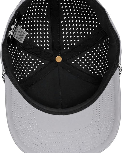 Billest Gilbert Performance 5‑Panel Snapback Hat – Adjustable Flat‑Bill Cap for Men & Women | Breathable and Lightweight