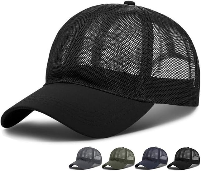 VOASTEK Running Hats for Men Baseball Cap Outdoor Essentials Runner Hat Jogging Cap Tennis Golf Workout Hats
