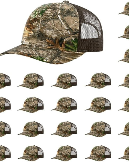Richardson 112 Classic Six-Panel Adjustable Snapback Trucker Cap | Bulk Packs Available