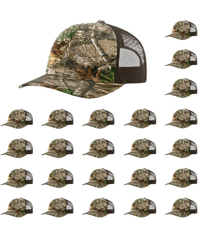 Richardson 112 Classic Six-Panel Adjustable Snapback Trucker Cap | Bulk Packs Available