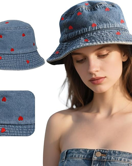 Bucket Hats for Women Man Cute Sun Beach Fisherman Hats