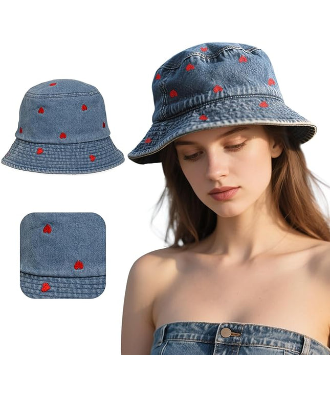 Bucket Hats for Women Man Cute Sun Beach Fisherman Hats